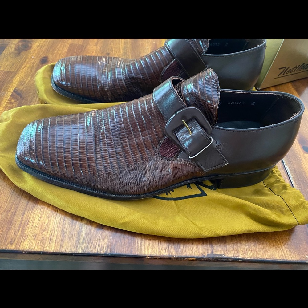 Nettleton Vintage men’s Lizard skin shoes